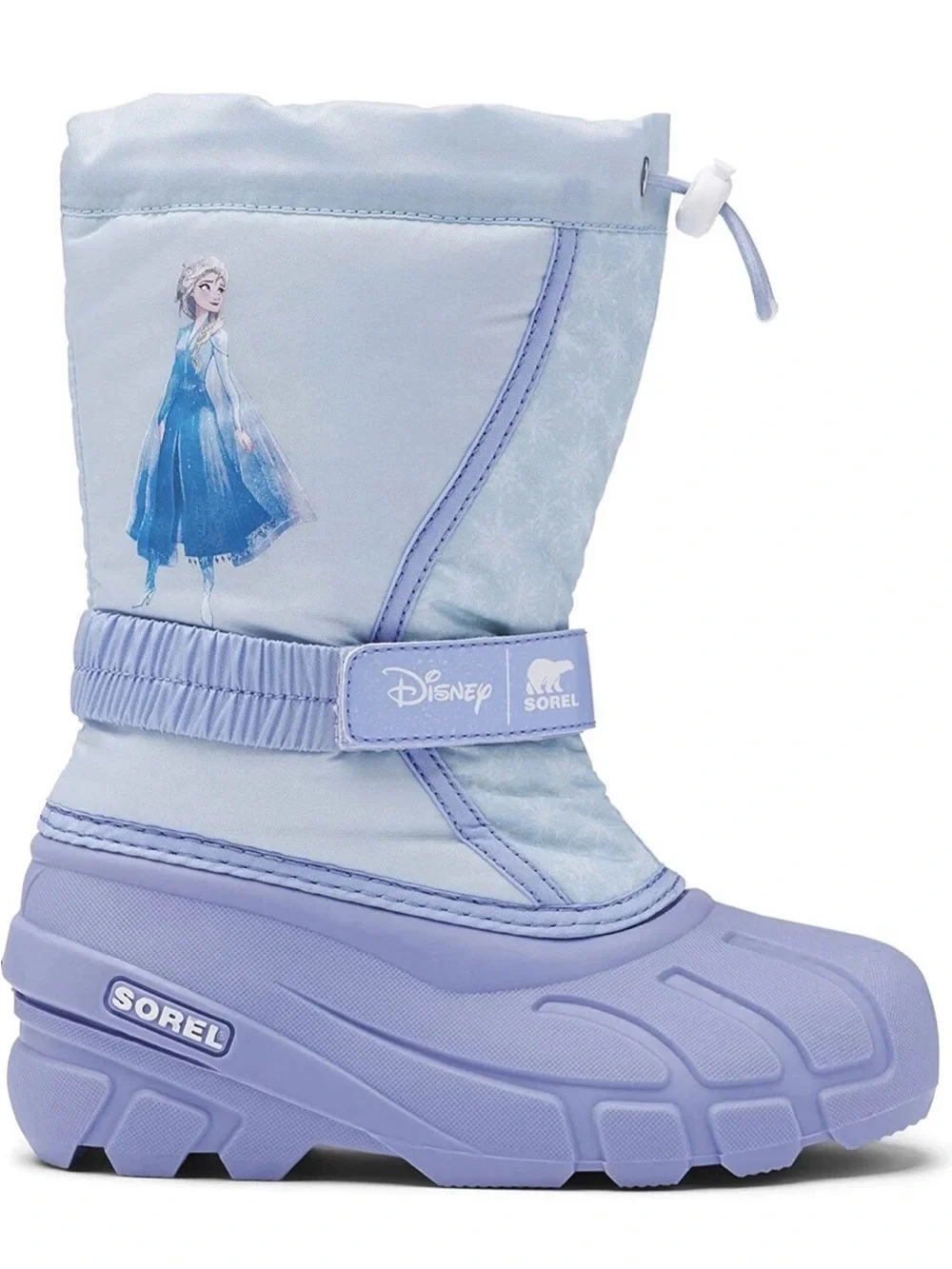 Sorel Kids' Light Blue and Lavender Elsa Snow Boot